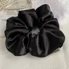 Gris Frío Avanzado Mismo Estilo de Blogger Ins Círculo Intestinal Grande Headwear Cuerda para Cabello de Cola de Caballo Accesorios para el Cabello Banda de Goma de Intestino de Cerdo