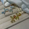 Pendientes de Lazo Europeos y Americanos, Geométricos para Mujer, Lujo Ligero, Moda de Nicho, Pendientes de Temperamento Fresco, Pendientes y Joyería al por Mayor