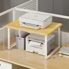 Soporte para impresora, estante para escritorio de oficina, estante organizador de archivos para escritorio en casa, soporte pequeño para copiadora de escritorio