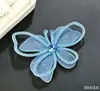Novos Acessórios Borboleta com Strass Mais Vendidos para DIY, Acessórios de Cabelo, Presilhas de Cabelo, Broches, Acessórios Decorativos, DIY para Roupas, Disponível em Várias Cores