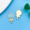Mistura 30 Azul Lago Gotejamento de Óleo Liga Animal Cartoon Flor Pingente Artesanal DIY Joias Pulseira Brincos Acessórios