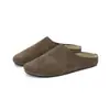 Item popular no comércio exterior Estilo de fileira solta Unissex Birkenstock biqueira meio chinelo Tamancos slip-on de sola reta para uso externo