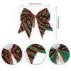 Adornos Navideños Personalizados de Bola de Felpa Nuevos Decoraciones de Ambiente para Fiestas Lazo Navideño Verde del Grinch