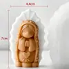 Velas Aromáticas de Anjo Europeias e Americanas Transfronteiriças, Enfeites Aromáticos Personalizados Feitos à Mão em Formato de Anjo, Lembrancinhas da Amazon