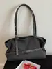 2026 Nova Moda Estilo Coreano Estilo Simples Nicho Grande Capacidade Bolsa Tote de Lona Bolsa de Ombro Único Bolsa de Axila Bolsa Transversal