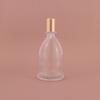 Essência para cuidados com a pele 60ml frasco conta-gotas transparente de formato especial cor degradê fundo grosso óleo essencial 100ml frasco de vidro atacado
