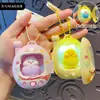 Loro Original Brillante Linda Mascota Mochila Llavero Colgante Muñeca Adorable Exquisita Decoración de Mochila Escolar Infantil Regalo