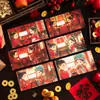 Ano do Cavalo Envelope Vermelho Ano Novo Chinês Personalizado Tendência Nacional Saco de Dinheiro da Sorte Festival da Primavera Criativo Estilo Chinês High-End Desenho Animado Envelope Vermelho