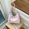 2026 Nuevo Bolso de Hombro de Cuero Suave Estilo Coreano para Mujer, Bolso Tote de Gran Capacidad para el Trabajo, Bolso Cruzado Versátil, Bolso de Hombro a la Moda