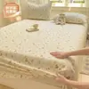Lençol de Solteiro para Verão, Gaze Dupla Camada, Classe A, Cama de Solteiro de Dormitório, Lençol Infantil Não 100% Algodão, Fronha para Dormir Nu, Conjunto de Três Peças