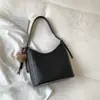 Bolsa de Balde Tecida Artesanal da Moda Bolsa de Mão Estilosa de Nicho Tendência Bolsa de Ombro Nova Bolsa Tote Plissada Bolsa Transversal