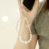 Corrente Original para Celular Cordão de Pérola Cristal de Alto Valor Feita à Mão Corrente Curta para Celular para Mulheres em Estoque Pfzka1