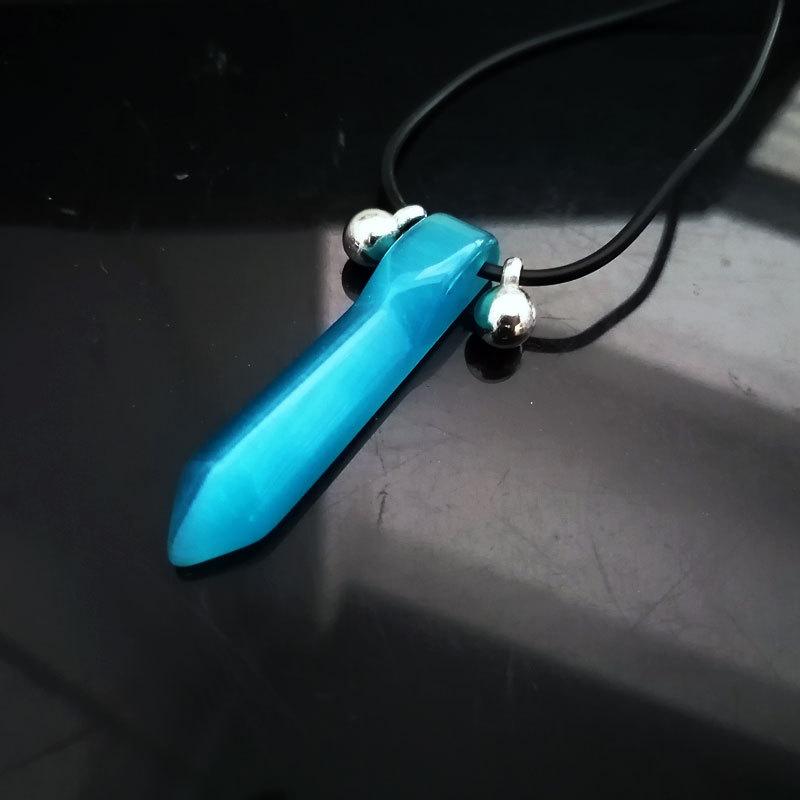 鸣人水晶项链蓝色1