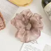 Elástico de Cabelo Estilo Relaxado, Acessório de Cabelo Grande Estilo Coreano, Prendedor de Cabelo de Luxo para Meninas, Corda de Cabelo, Elástico de Cabelo, Acessório de Cabelo