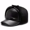 Nuevo modelo de invierno de gorra tipo pico para hombres de mediana edad y mayores, adecuado para papás y abuelos, engrosado para abrigar y proteger los oídos, ideal para viajes al aire libre