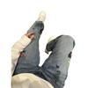 Pantalones vaqueros azules para hombre, ligeros, de lujo, bordados, rectos, combinables, modernos, elásticos, estilo urbano, estilo europeo, informales.