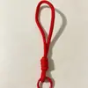 Nuevo estilo de cordón para botellas de agua, cordón corto para teléfono, cuerda de color dopamina, accesorio de llavero para muñeca