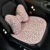 2026 Nuevo Modelo Cojín para Asiento de Coche Transfronterizo Estampado de Leopardo Universal para Todas las Estaciones Funda de Asiento de Coche de Lujo de Gama Alta