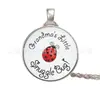 Collar de Gema de Tiempo Flor/Dragón/Tigre Bagua Taiji Collar con Colgante Nuevo Europeo y Americano Joyería