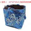 Bolsas Pequeñas Cuadradas de Tela al por Mayor para Fabricantes, Bolsas Pequeñas de Doble Capa con Cuatro Bolsillos para Almacenamiento de Tazas de Té Pequeñas, Bolsas de Regalo para Empaque de Joyería y Bolsas para Manualidades