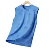 Camiseta Chaleco de Seda Helada de Verano para Hombre Camuflaje Secado Rápido Deportiva Fina Aire Acondicionado Casual Sin Mangas Camiseta Elástica Trendy Exterior