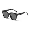 Gafas de Sol Jackson Wang para Hombre Tendencia Gama Alta Gm Atardecer Rubor Estilosas Miopía Conducción Gafas Marrones