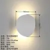 Luminária de parede externa moderna minimalista nórdica, luz de ambiente à prova d'água para varanda externa, luminária de parede trevo de quatro folhas para corredor, alumínio à prova d'água e durável