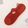 Calcetines invisibles para mujer estilo japonés street sports modernos primavera y verano finos transpirables absorbentes de sudor Calcetines de malla para mujer Margarita
