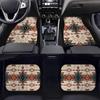 TEMU tapete de cuatro piezas para coche de venta caliente transfronteriza, tapete para pies sucio y a prueba de polvo, resistente al desgaste y fácil de cuidar, tapete impermeable al por mayor