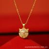 Colgante de gato de la suerte de sebo Hotan para mujer, cadena de clavícula, colgante natural, exquisito colgante de jade, regalo