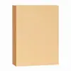 Papel kraft de pulpa de madera completo A4 papel de cubierta engrosada encuadernación A3 papel cartulina kraft color claro cupón 8K dibujo 16K impresión