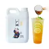 Xarope de Frutas Uva Guangxi F60 2,5kg Aromatizante de Chá de Limão Xarope de Açúcar de Cana de Bambu Frutose Atacado para Café e Milk Tea
