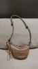 Riñonera de Piel de Cordero Curtida Vegetal de Capa Superior Bolso Cruzado para Mujer Primavera y Verano 2025 Bolso Cruzado de Hombro Único de Nicho Bolso Dumpling