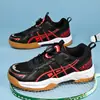 Zapatos Deportivos de Bádminton para Primavera y Otoño 2026 Niños Hebilla Giratoria Niños y Niñas Zapatos de Tenis de Mesa Tenis Zapatos Deportivos Casuales