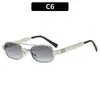 Nuevas gafas de sol de metal de doble puente, estilo retro de Hong Kong, estilo old money, gafas de sol cuadradas de montura pequeña, gafas de moda