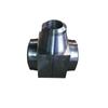 P91 Alta Presión y Alta Temperatura Tres Vías 304 Forjada Socket Tres Vías A335/P11/P22 Aleación Forjada Tubería Fitting Tres Vías