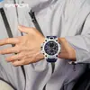 Sanda Transfronterizo Popular Resistente al Agua Reloj Electrónico Moderno para Estudiantes Hombres y Mujeres Reloj Electrónico Multifunción Luminoso Resistente al Agua