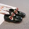 Zapatos Lindo Moño Multiusos para Bebés Niñas Primavera y Otoño 2026 Nuevo Estilo Coreano Zapatos de Piel de Princesa Estilo Británico Versátil