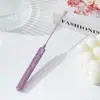 Ferramenta de Arte para Unhas Bastão Misturador de Gel Full-Diamond Criativo de Alta Qualidade, Bastão Misturador de Gel, Bastão Misturador de Cor de Unha, Bastão Removedor de Gel de Esmalte em Aço Inoxidável