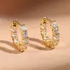 Pendientes de Zirconia Ultra Brillantes de Lujo Ligero Europeos y Americanos para Mujer Tachuelas Aros Pequeños Exquisitos Ins Accesorios Versátiles para Orejas Bestseller de Temu
