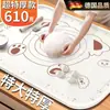 Tapete Grande Espesado de Silicona Tapete para Amasar Masa Panel de Silicona de Grado Alimenticio Tapete para Rodillo Tapete para Amasar Masa Tapete para Amasar Qin Wan Wu