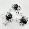 Moda Europeia e Americana Cristal Natural Ágata Gema Liga Aranha Pingente Broche Colar de Duplo Uso