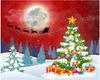 Pintura Diamante 5D Natal DIY Diamante Redondo Diamante Completo Natal Chapéu Vermelho Velho Natal Boneco de Neve Árvore de Natal Série Pintura Decorativa