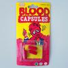 Decoración de Halloween, juguete de parodia de persona completa, píldora de sangre falsa, cápsula de simulación de píldora de sangre, accesorios de actuación de mascarada