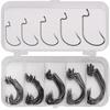 Set de Ganchos para Manivela Weihe Sports Níquel Negro Anzuelo de Pesca 2 # -3/0 # Grupo de Pesca Texas Anzuelo de Pesca Transfronterizo Set de Equipo de Pesca