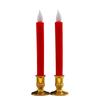 Vela Cilíndrica de Plástico Boda Navidad Llorosa Lámpara de Vela Digital Lámpara de Vela Larga Muebles Decoración de Boda Luz Nocturna