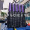 Tobogán Acuático Inflable Combinado con Piscina Puesto Exterior Móvil Grande Parque Acuático Fabricante de Equipos de Atracciones