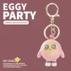 Llavero Parlante Fiesta de Eggman Bolso Muñeco Lindo que Suena Colgante para Mochila Escolar Colgante Juguete Creativo