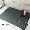 Tapete de Banheiro Patchwork Amazon para Casa Chuveiro Antiderrapante Tapete de Chão Vazado Impermeável Tapete para Pés de Vaso Sanitário Chuveiro