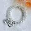Novo verão gelo transparente branco gato linha de telefone fresco doce vento menina rabo de cavalo corda de cabelo acessórios de cabelo novo atacado